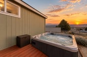 Hot Tub • Desert Tracks Family Getaway
