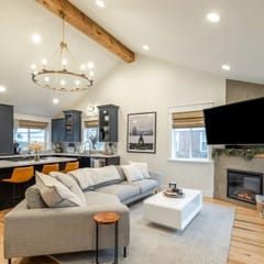 Coppertop Bungalow | Cozy Retreat with Hot Tub, Office Space & Dog Friendly