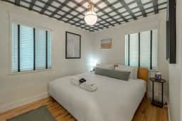 Coppertop Bungalow | Cozy Retreat with Hot Tub, Office Space & Dog Friendly