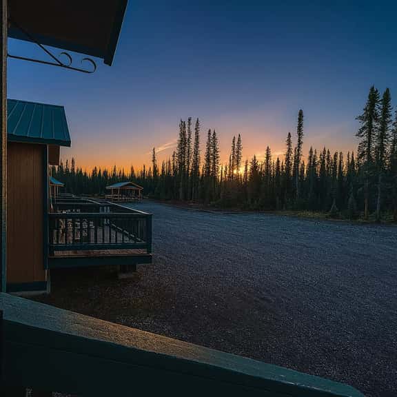 Kenai Fishing Cabin | Kitchen + Fire Pit - Image 1
