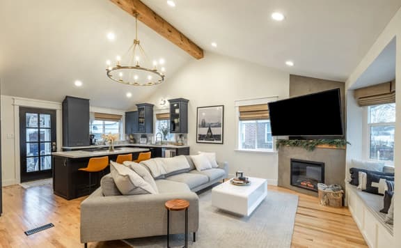 Coppertop Bungalow | Cozy Retreat with Hot Tub, Office Space & Dog Friendly